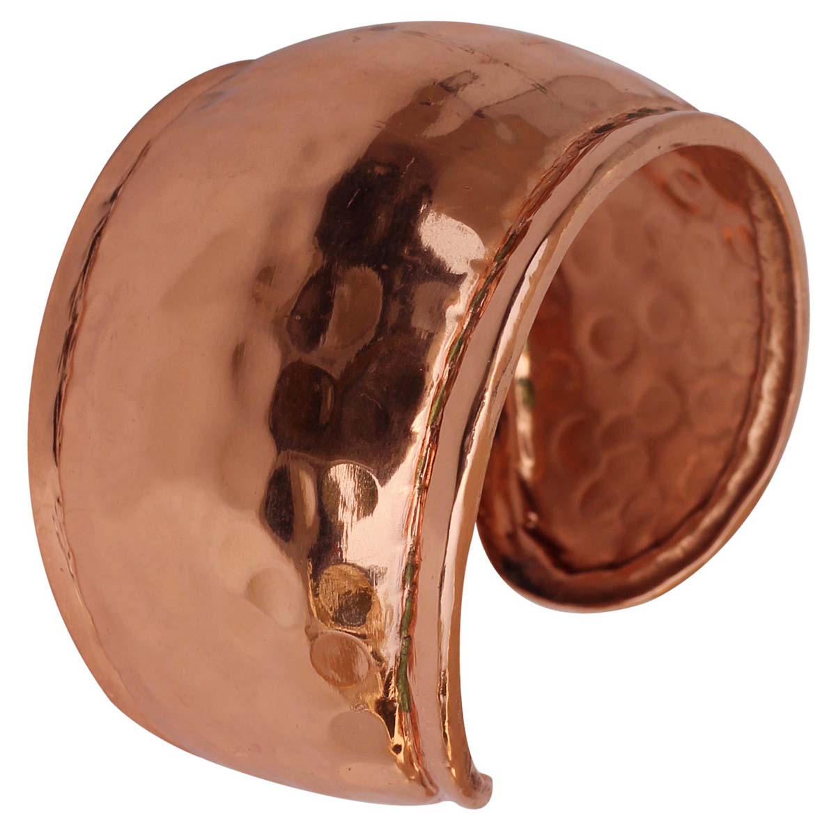 Wholesale Bracelets from India – Cuff Bracelet – Cast in Brass – Copper Color Finish – Hammered Effect – Bracelets in Bulk